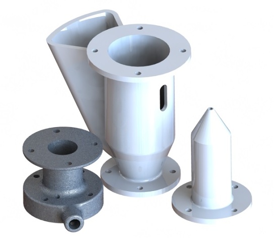 Extruder Parts - Render